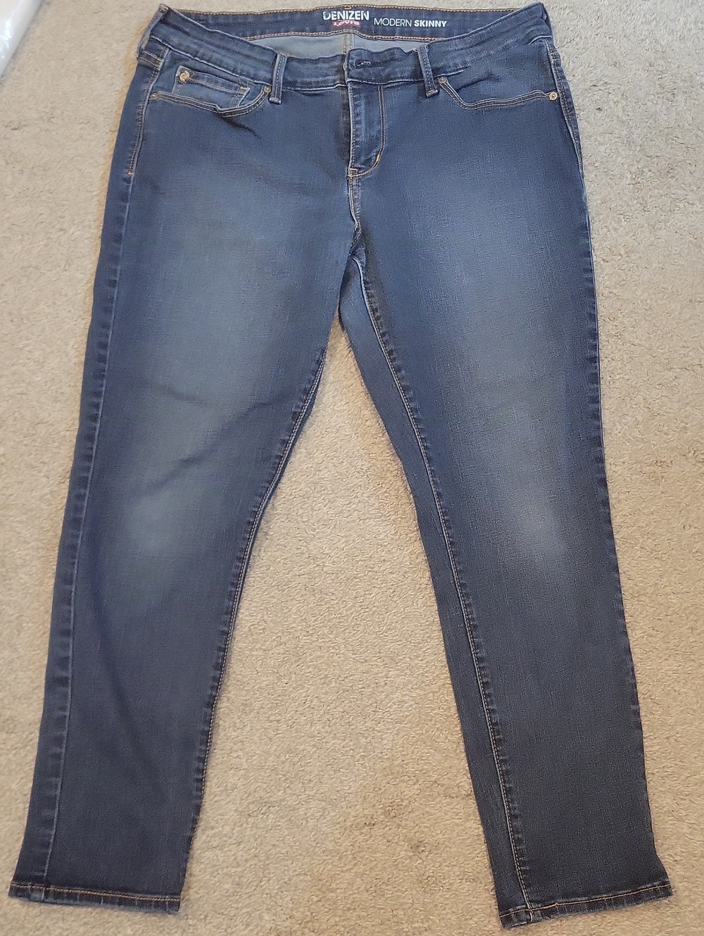 Denizen from Levi's Modern Skinny Women’s Jeans - Dark Blue